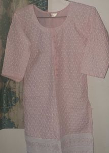 Plush Pink Color Kurta Set