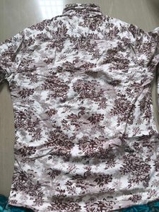 Floral Print Long Sleeve Shirt