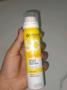 Garnier SPF 50 Sunscreen