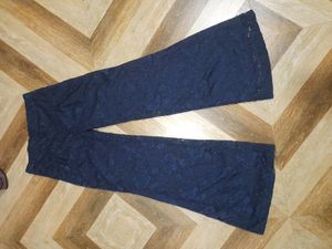 Midnight Blue Palazzo Belbottom Pants