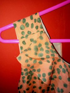 Ruffled Sleeveless Dress