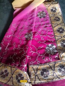 Ombre Embellished Saree🔥♥️ PRETTY SAREE