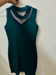 Chic Green Bodycon Dress