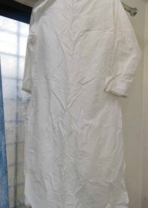 Zudio White Kurta