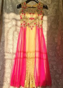 Price Drop.Gown With Dupatta