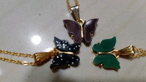 Gold-plated Butterfly 🦋 Pendent Chain