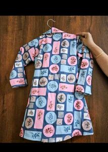 Pretty pink 3 layered dress for lil doll
