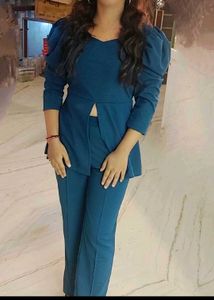 Burgundy Sleeveless Jumpsuit