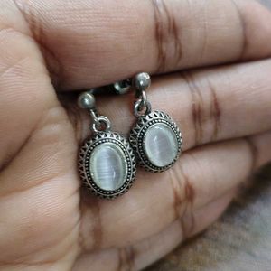 Vintage Silver Drop Earrings