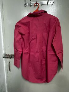 Pink Oversized Shirt