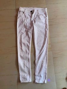 White Denim Jeans Like New Condition