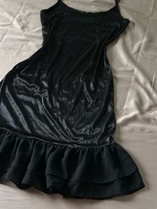 Midnight Satin Nightie