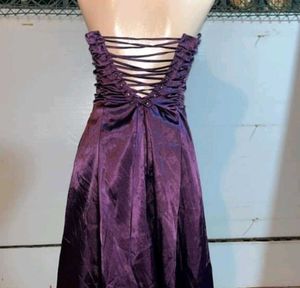 YVES CALVIN satin Bridal Gown With Corset Back