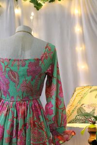 Floral Print Mini Dress