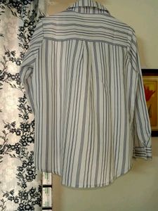 Womens White Oversized Shirt