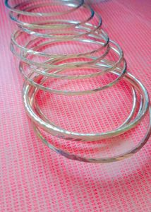 Silver Bangles