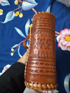 Vintage Leather Crossbody Bag