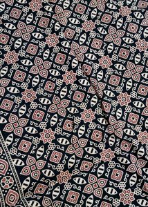 New Pure Cotton Azrakh Scarf