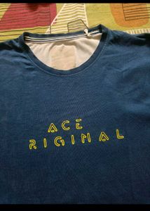 Blue T-Shirt Nd Black Jersey