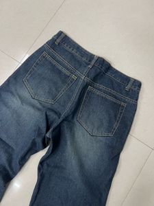 Wide Leg Denim Jeans