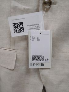 H&amp;M Linen Blazer - Neutral Beige