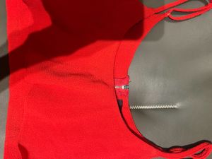 Forever 21 Red Crop Top