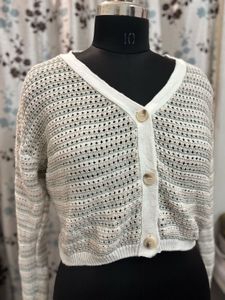 Crochet Knit Cardigan