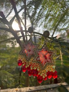Resin Jhumkas
