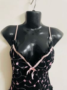 Vintage Floral Embroidered Cami Top