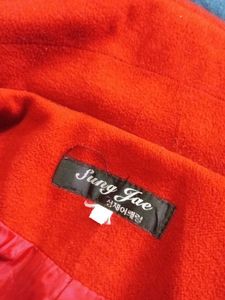 Meroon  Classic Button-Down Coat