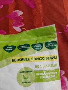 PAW REUSABLE FABRIC DIAPER M Size