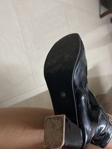 Black Leather Boots