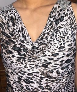 Leopard Print Mini Dress