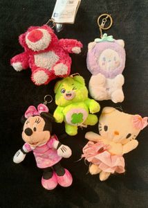 Plush Keychains Lot