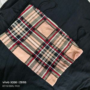 19137. Plaid Crop Top