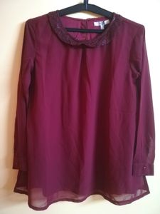 Maroon Top