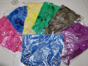 Elegant floral Hijabs