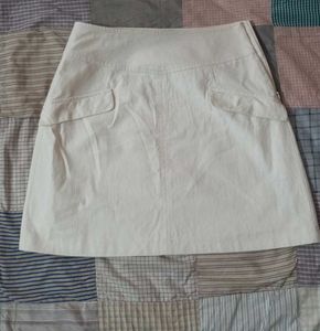 White Mini Skirt