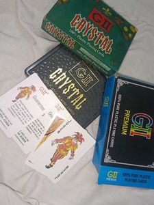 Crystal GI Playing Cards - 4 Decks