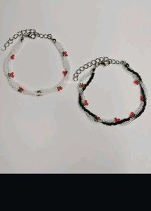 Beaded Cherry Bracelet
