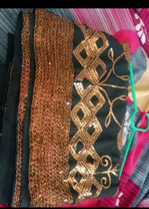 Black Colour Saree