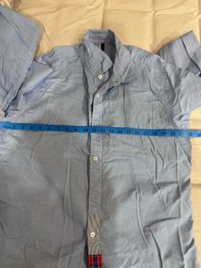 Blue Button-Down Shirt