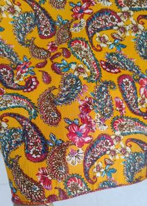 Floral Paisley Print Scarf