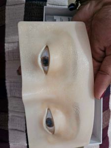 Eye Dummy For Eyemakeup &amp; Eyebrow Practice.