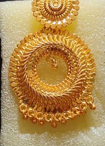 Golden Dangle Earrings