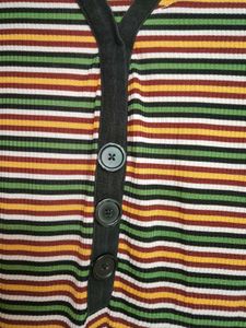 Striped Midi Dress || Price Drop