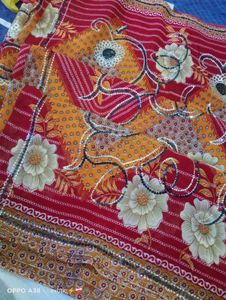 Beautiful Bandhej Saree