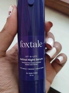 Foxtale Retinol Night Serum
