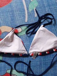 Striped Bikini Top