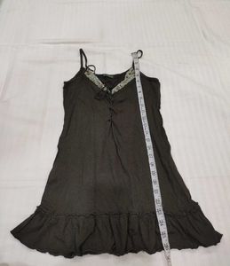 olive in color vintage cami 28-34
